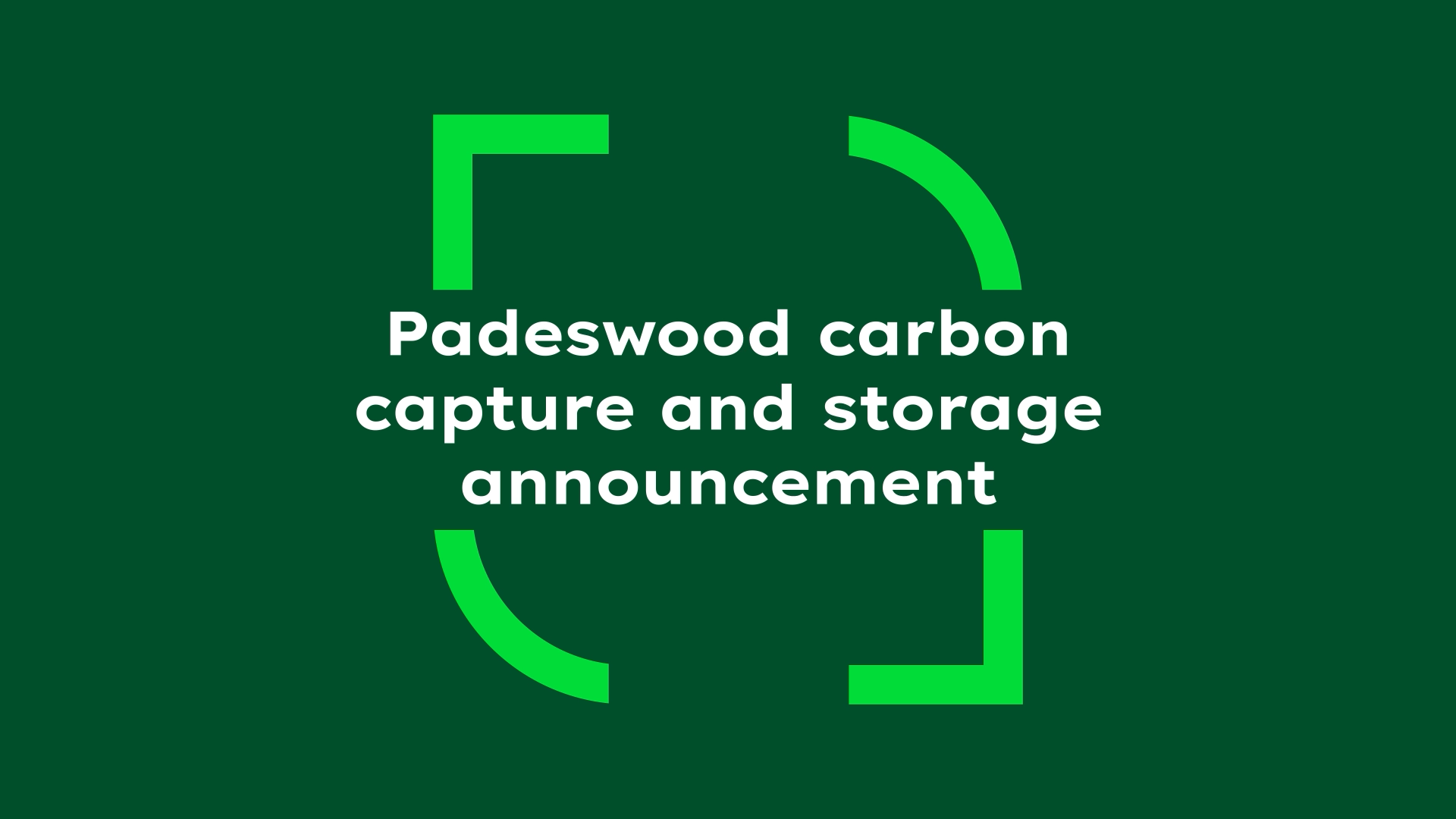 Announcement by CEO, Simon Willis